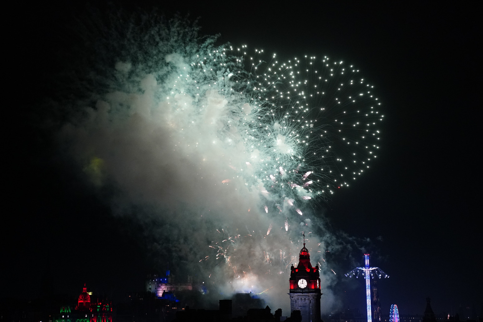 Edinburgh’s Hogmanay fireworks cancelled due to bad weather in Scotland