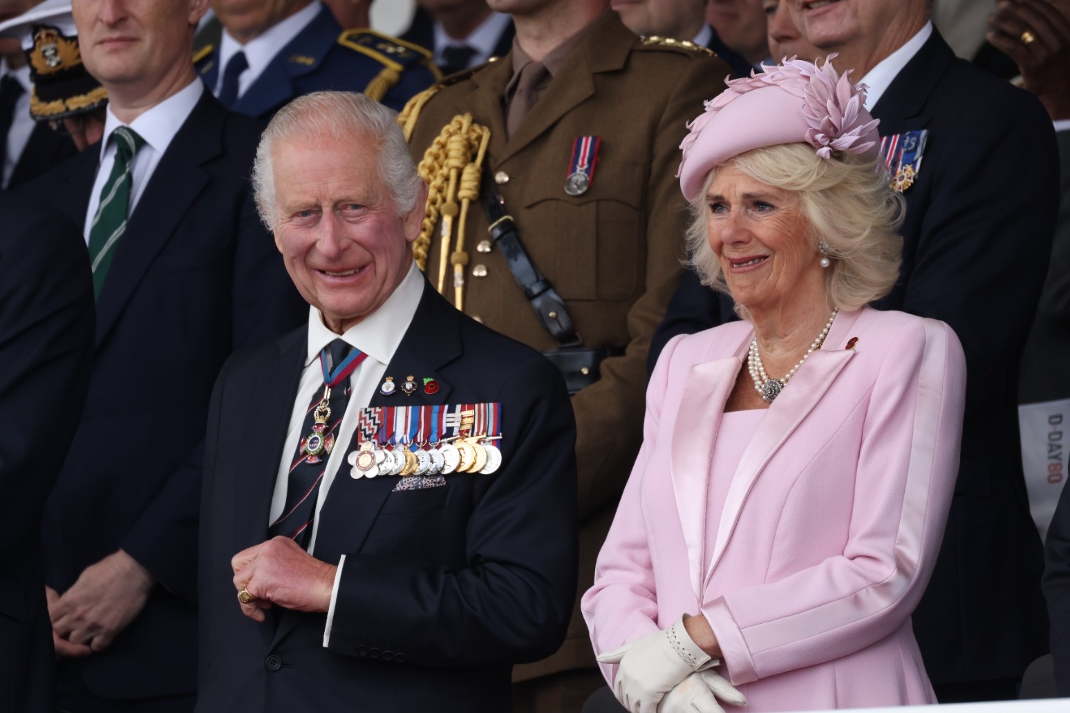 King and Queen lead D-Day commemorations at Portsmouth service 