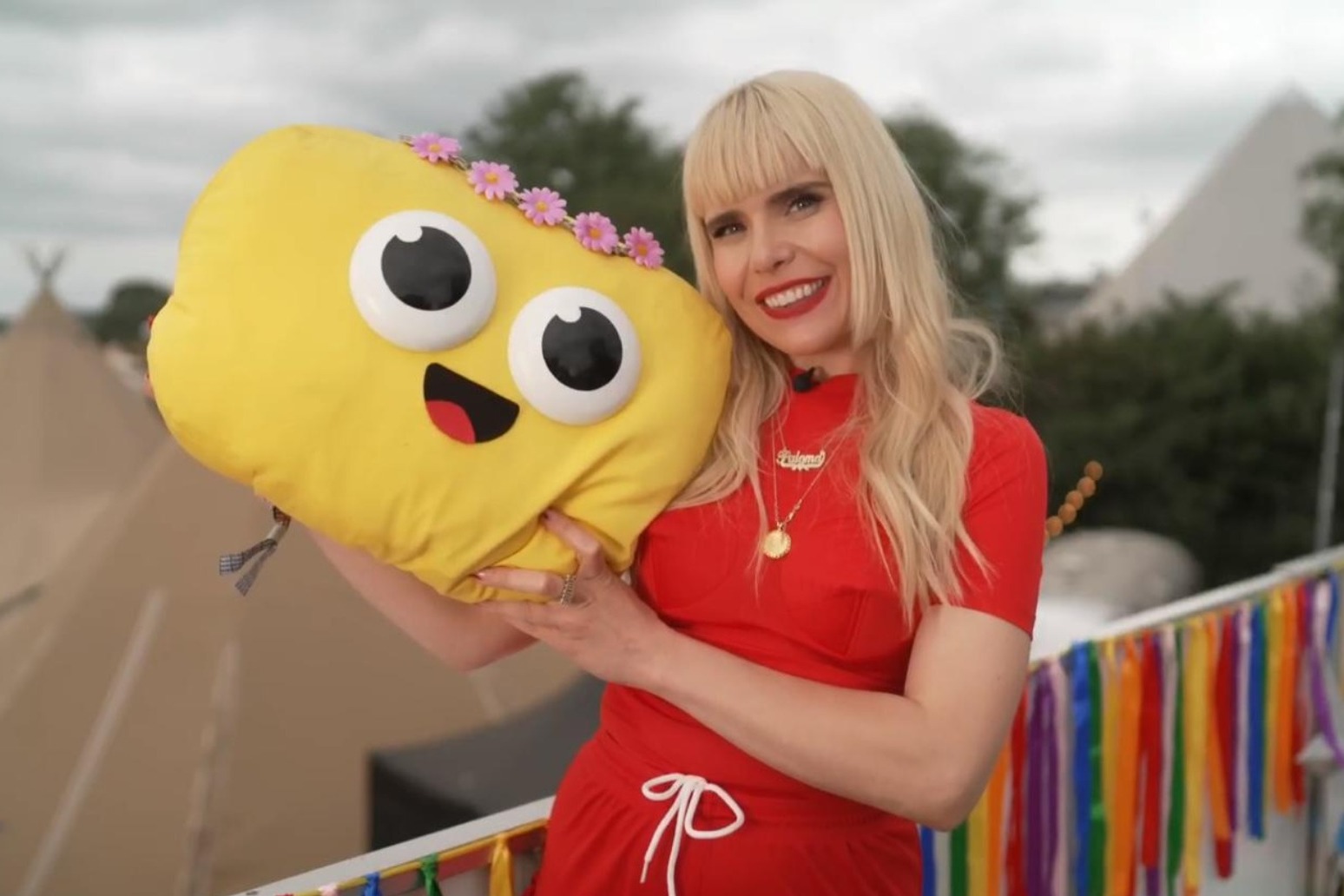Paloma Faith latest star to appear on CBeebies Bedtime Stories from Glastonbury 