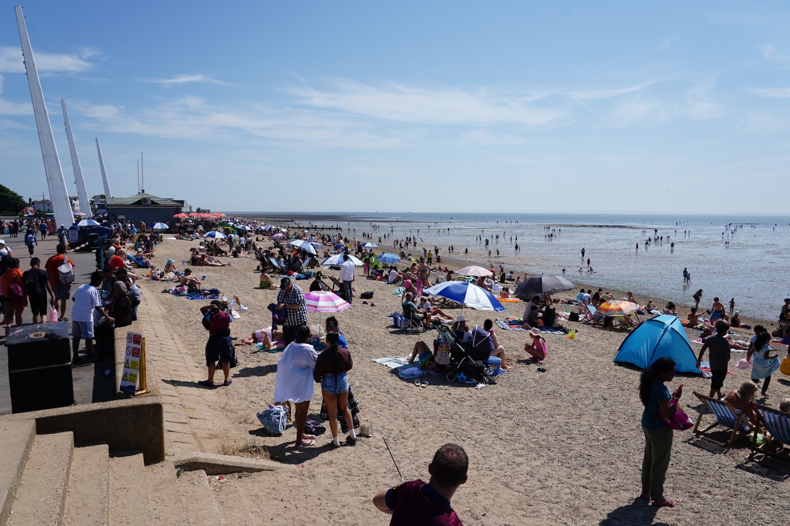 Britain enjoys joint warmest day of the year but storms are on the horizon 