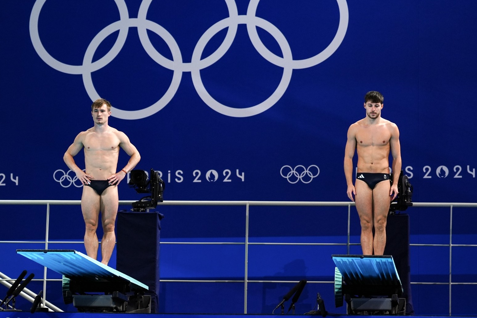 Bronze for divers Jack Laugher and Anthony Harding in synchronised springboard 