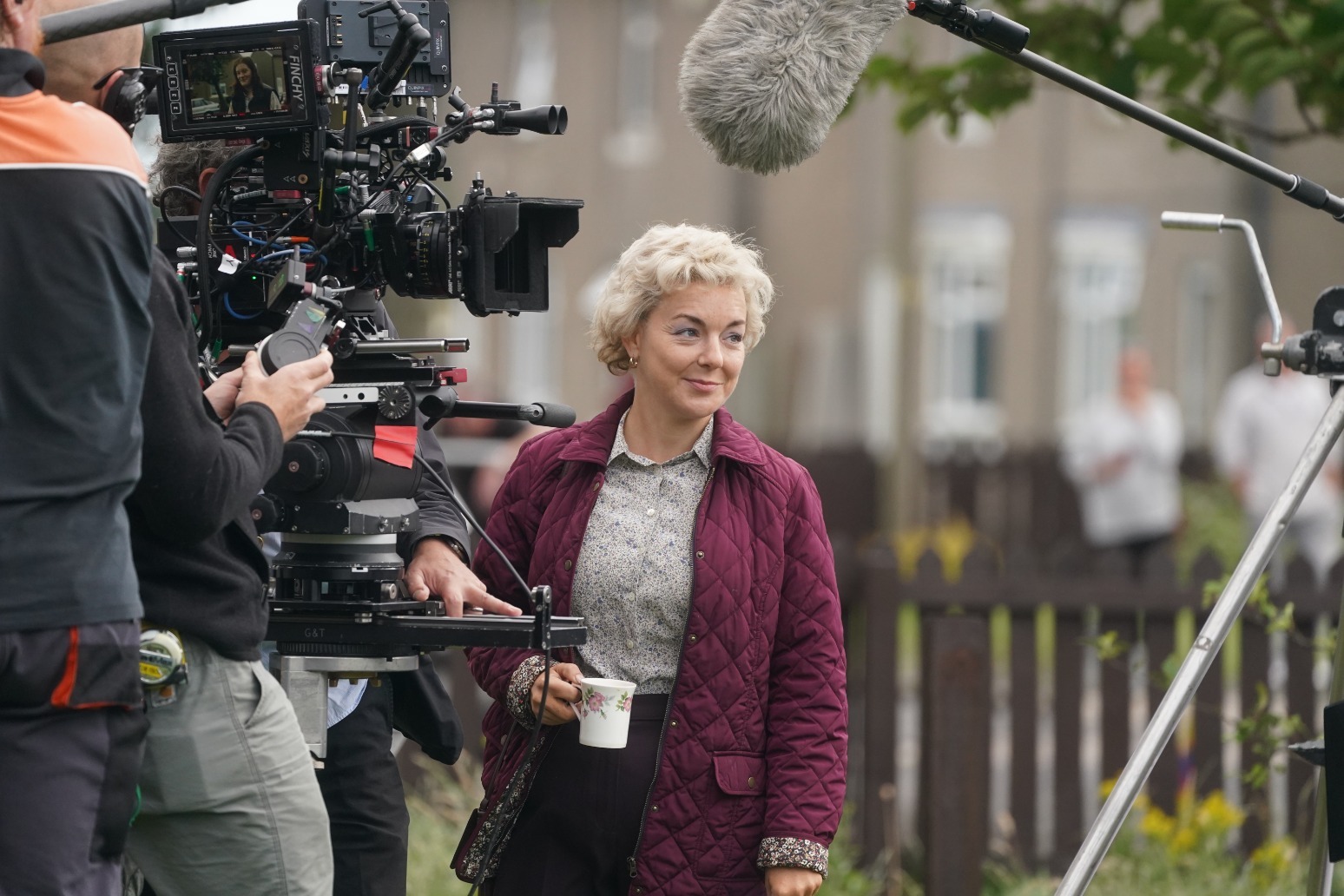 Sheridan Smith in role as double jeopardy campaigner on I Fought The Law set 