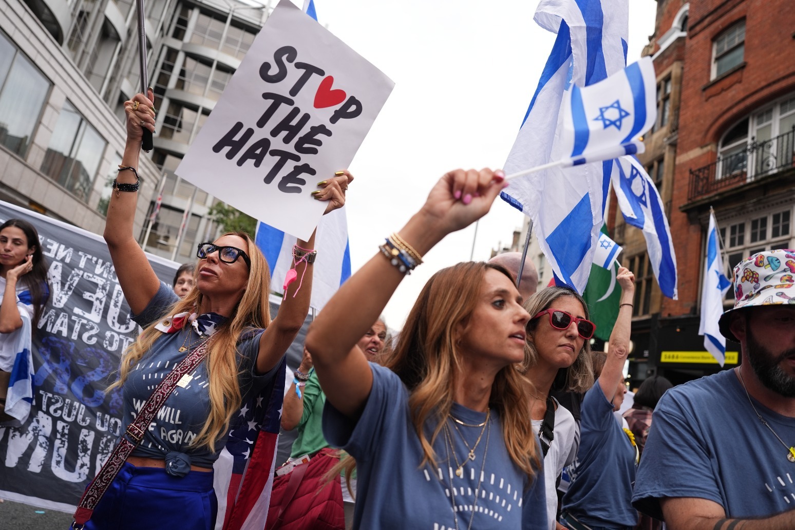 Eight arrests at latest pro-Palestinian protest in London 