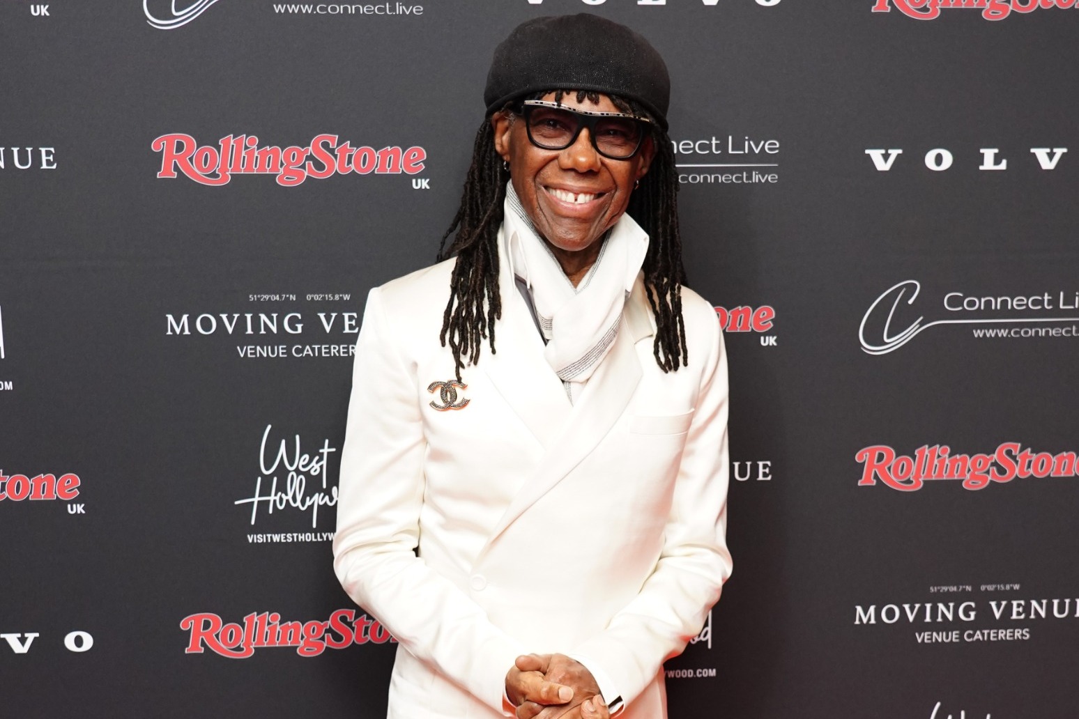 Nile Rodgers ‘overwhelmed’ and ‘uncomfortable’ after winning Rolling Stone award