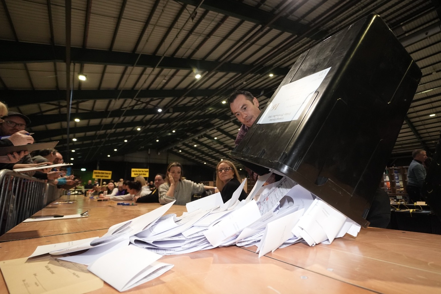 Boxes opened in count for Irish General Election