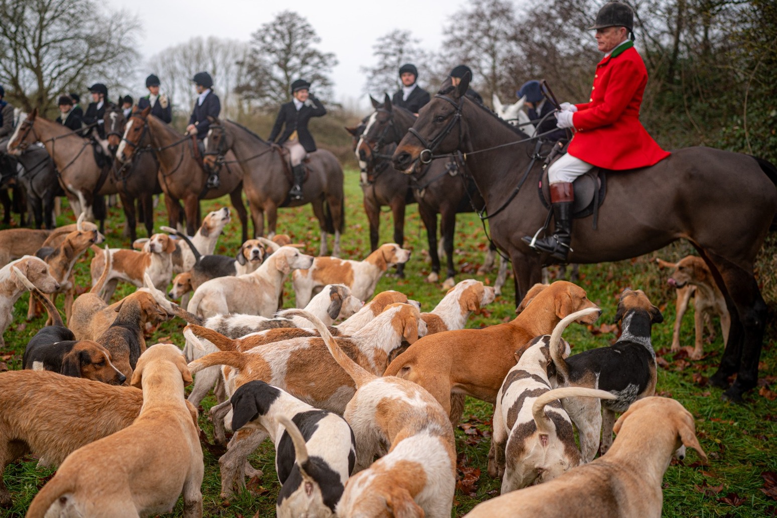 Government’s pledge to ban trail hunting in spotlight as Boxing Day hunts meet