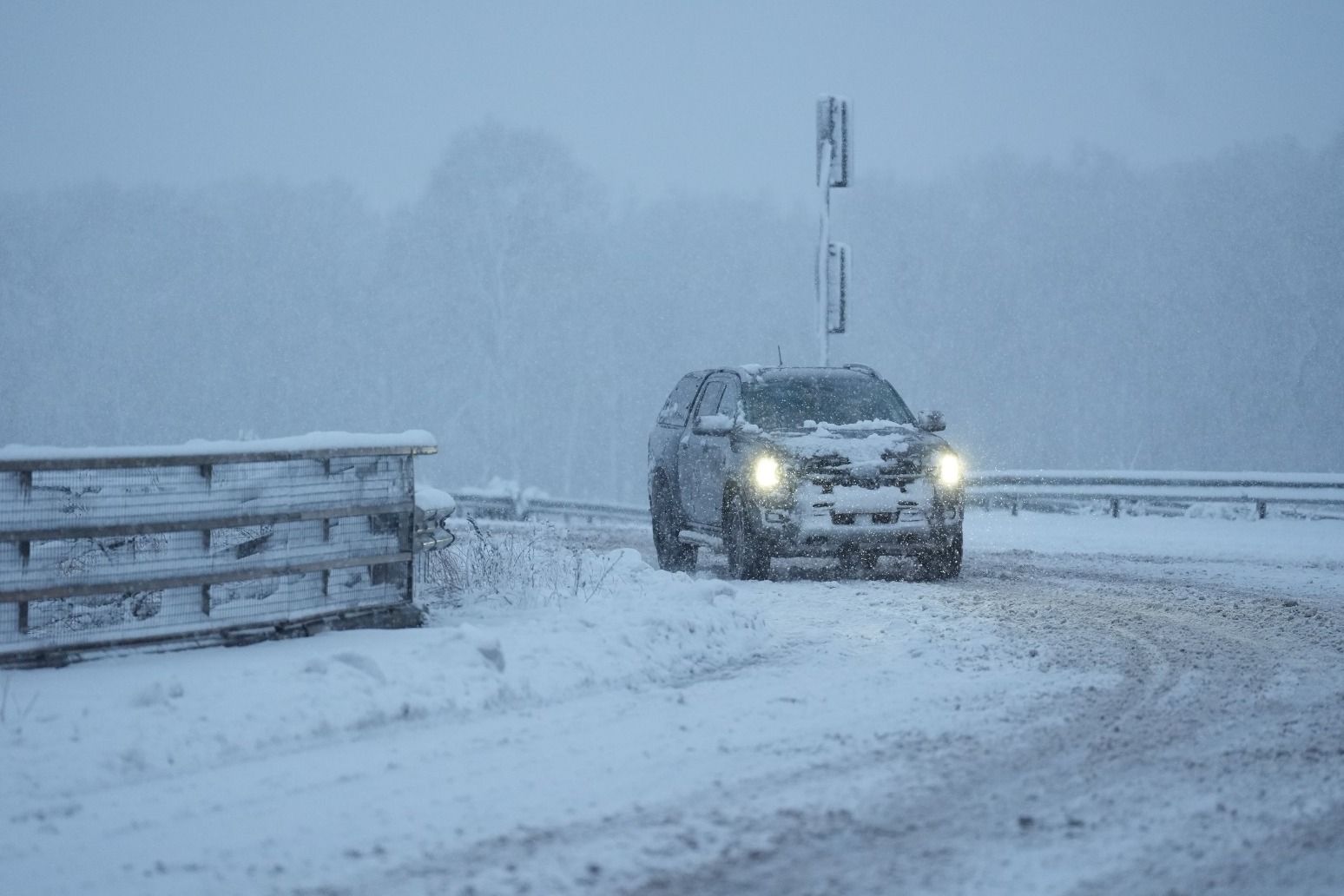 Snow brings disruption amid amber weather warnings