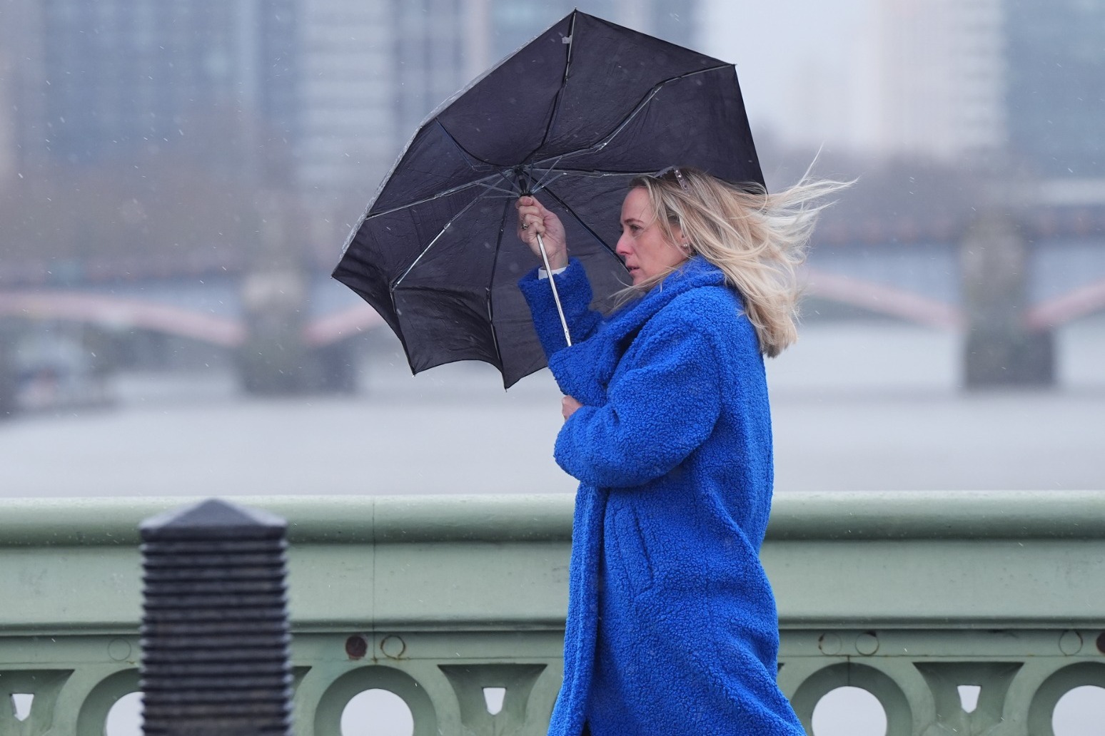 More weather warnings issued as 80mph gusts recorded in south-west England 