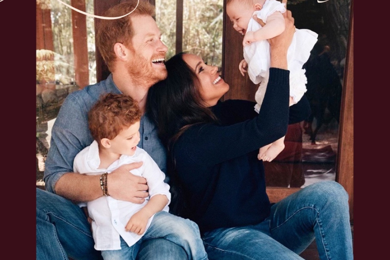 The Duke and Duchess of Sussex have released the first picture of their ...