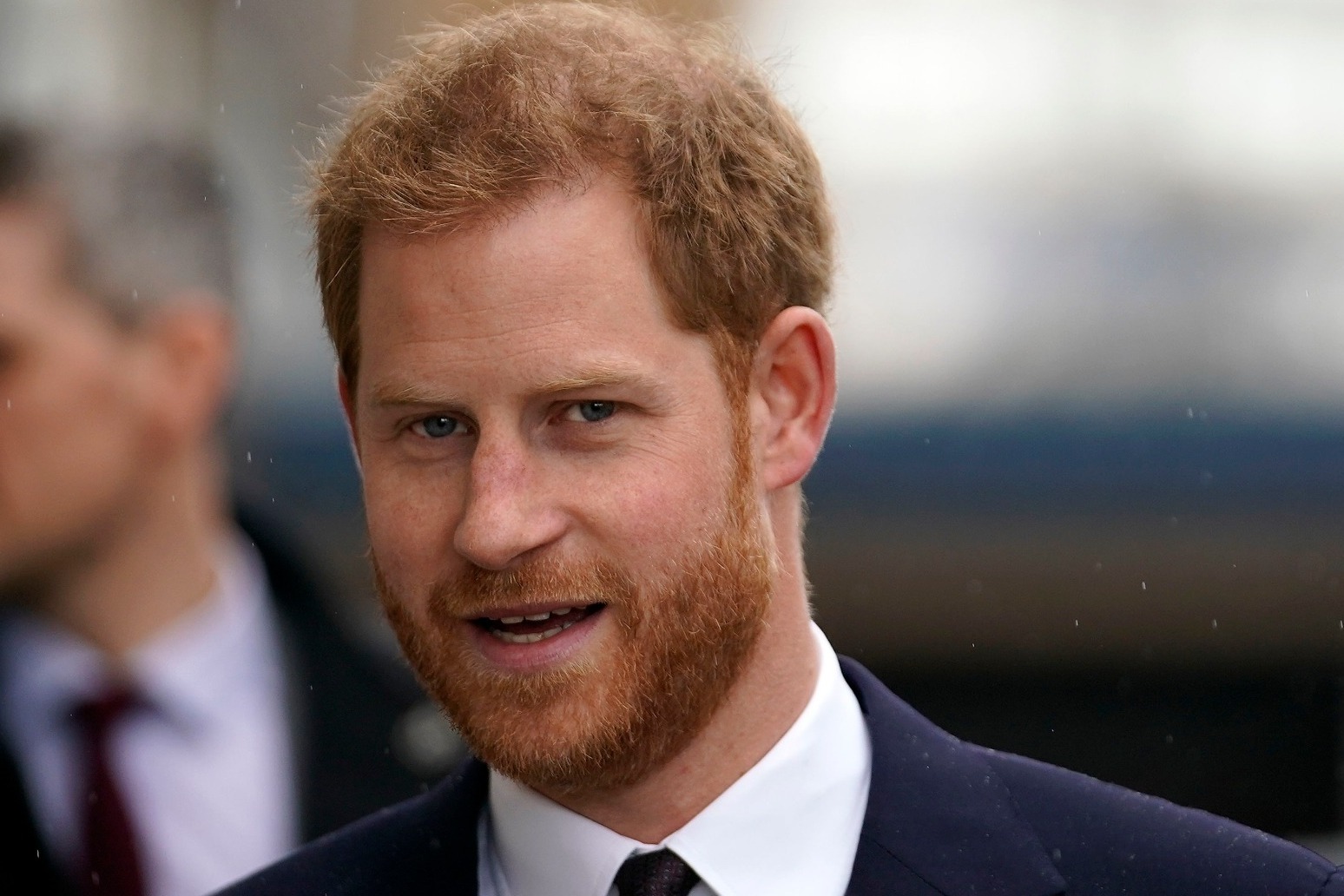 Duke of Sussex says he and Meghan Markle had no choice but to stand ...